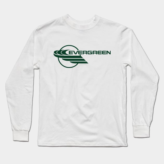 The PARANOIA CIA Airlines Collection: Evergreen International Airlines Long Sleeve T-Shirt by orphillips